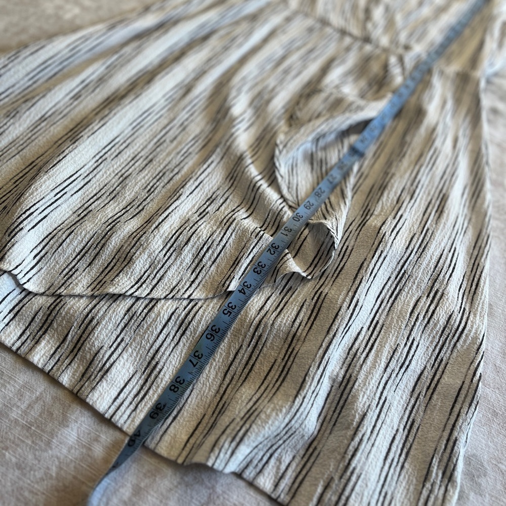 Calvin Klein Black Striped and White Sleeveless Sundress - Picture 10 of 14